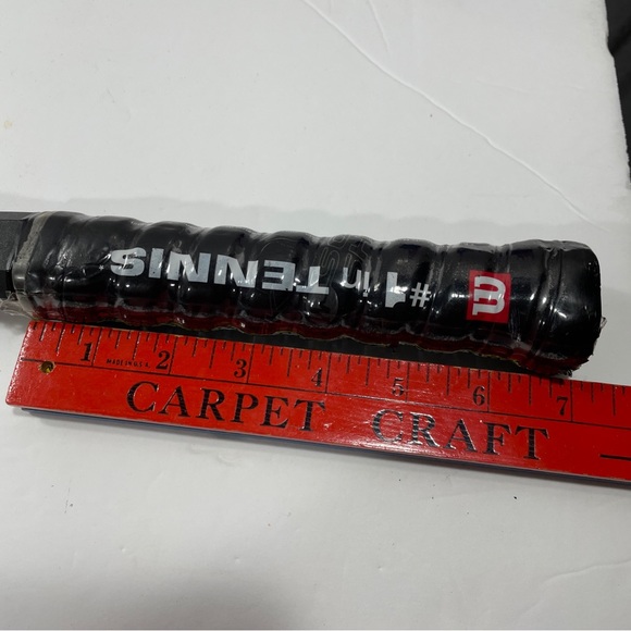 Wilson Titanium Soft Shock Tennis Racquet Matchpoint Black & Yellow Match Point - Picture 14 of 14